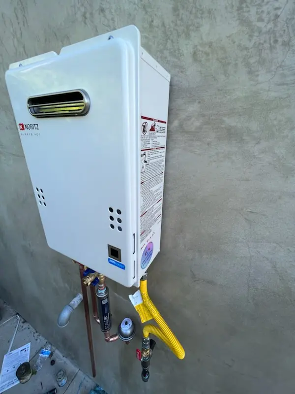Tankless water heater installation for Savannah homes